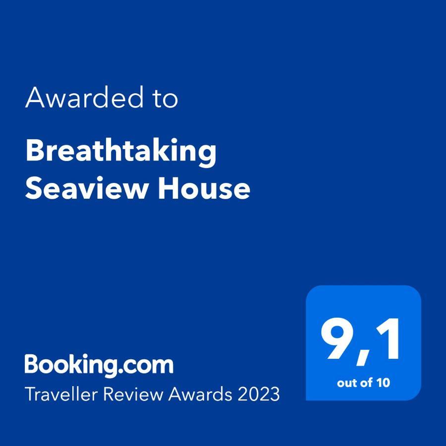 Вилла Breathtaking Seaview House Aegina Экстерьер фото