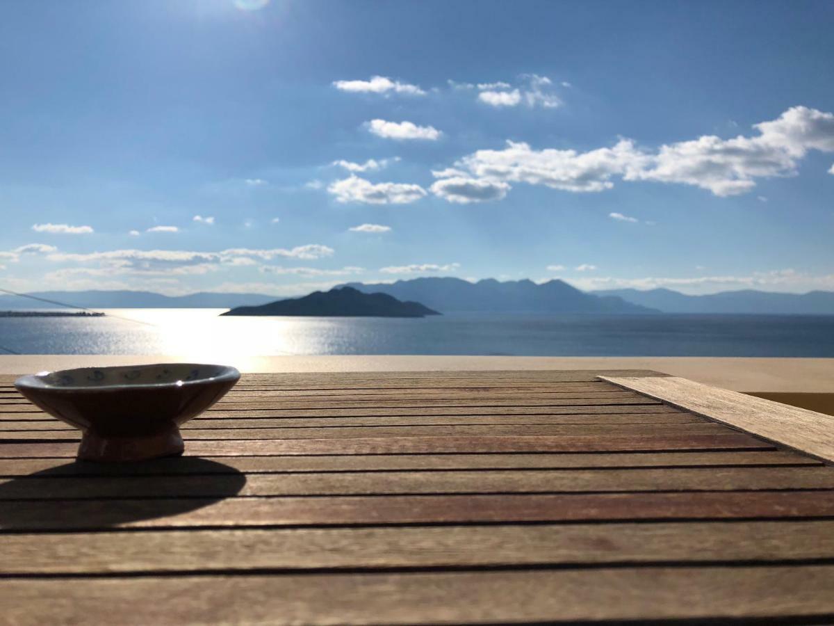 Вилла Breathtaking Seaview House Aegina Экстерьер фото