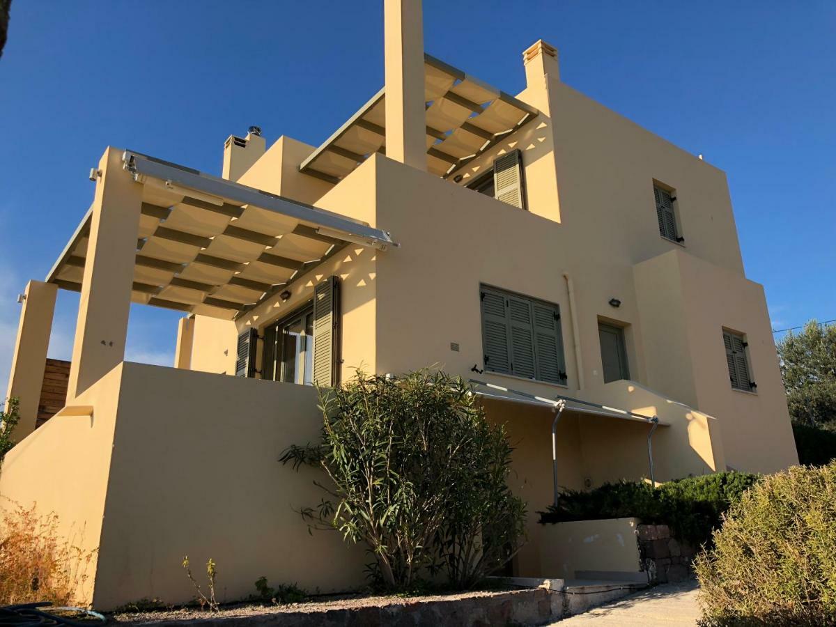 Вилла Breathtaking Seaview House Aegina Экстерьер фото